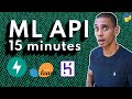 Building a Machine Learning API in 15 Minutes | Coding Challenge