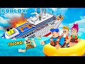 LIBURAN KE THAILAND BERAKHIR TRAGIS!! KAPAL PESIAR KITA TENGGELAM DI TENGAH LAUT ROBLOX!!!