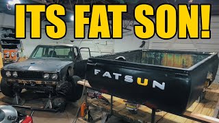 THE FATSUN PT.22:  CUSTOM TAILGATE FOR OUR LS 5.3 SWAPPED DATSUN