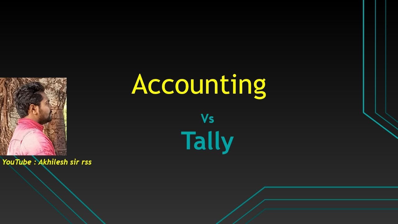 Accounting Basics Tally Youtube