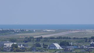 航空大学校の練習機（タッチアンドゴー）＠仙台空港