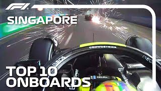 Super Sends, A Last-Lap Shunt, And The Top 10 Onboards | 2023 Singapore Grand Prix | Qatar Airways