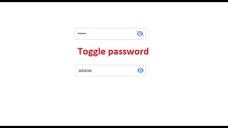 ASMR Programming - Show/Hide Password Toggle With Javascript | No Talking