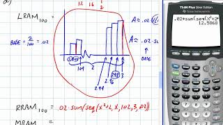 Calculus: Rectangular Approximation Method Part 2
