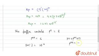 The solubility of `Pb(OH)_(2)` in water is `6.7xx10^(-6)`M. Calculate the solubility of `Pb(OH)_(2)