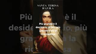 Santa Teresa d'Avila: le frasi che Ti cambiano la giornata #frasi #santi #buonagiornata