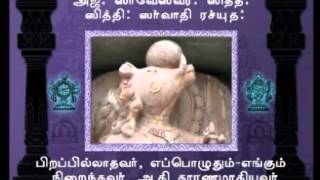 Sri Vishnu Sahasranamam   Tamil  Subtitles