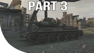 Call of Duty Finest Hour Gameplay Walkthrough Part 3 - Eastern Front - TANKS!