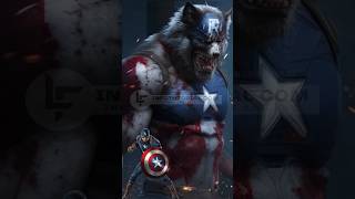 AVENGERS - Superheroes But Wolf💥All Characters⚡️#avengers #shorts  #wolf #marvel #viral