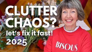 10-minute DECLUTTER with Me 2025 | Let's Tackle that Overwhelming Mess TODAY!