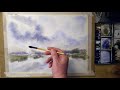 landschap in aquarel dutch version