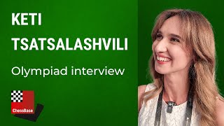 Keti Tsatsalashvili - I used ChessBase as a diary!