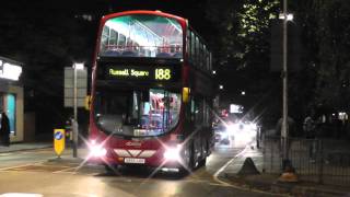 Volvo BT7L Gemini (9065) BX55XNU Route 188 Abellio London at Abinger Grove (Night)