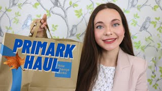 Autumn / Fall PRIMARK Try On Haul 🍂 | Vicky Bubbles