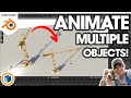 The QUICKEST WAY to Animate Multiple Objects in Blender!