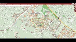 Tour of the Stanford Campus Map