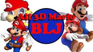 How to BLJ in every 3D Mario Game (tutorial)