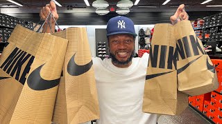 Tax-free shopping at the Nike Outlets