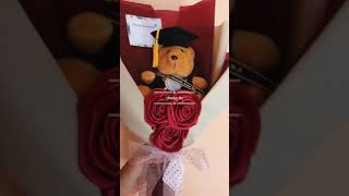 Buket Bunga Boneka Wisuda Unik @cherys.flo