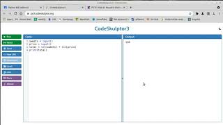 Sweet Change in Python (Perse Coding Challenge)
