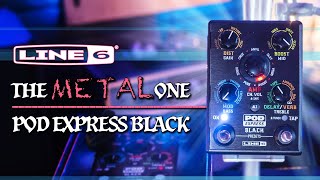 Line 6 Pod Express Black | Metal Tones in a Small Package