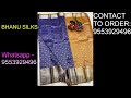 uppada silk sarees uppada latest collecton bhanu silks uppada pattu sarees with price