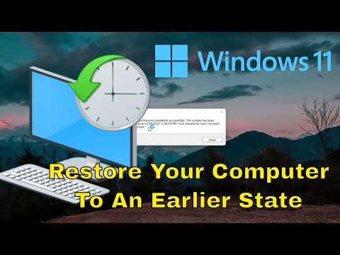 Как вернуть компьютер к более раннему состоянию — Windows 11