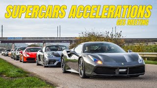 ACCÉLÉRATIONS DE VOITURES DE SPORT 🤯 Grand-Est-Supercars Meeting !