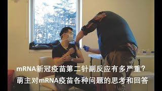 mRNA新冠疫苗第二针副反应有多严重？萌主对mRNA疫苗各种问题的思考和回答