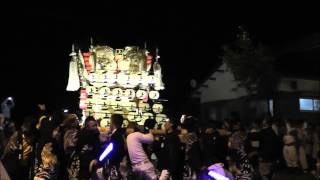 上組太鼓台 2013年10月13日 久保神社 例大祭