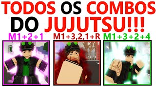 TODOS OS COMBOS/EXTENDERS do JUJUTSU SHENANIGANS!!!