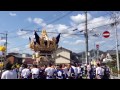 20131013 熊野神社秋祭り 本宮 北野の布団屋台 1 兵庫県福崎町