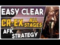 CR-EX-1 to 8 + Challenge Mode | AFK Easy Strategy |【Arknights - アークナイツ】