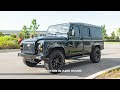 custom defender build timelapse ecd automotive design