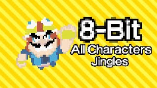 All Characters Jingles in 8-Bit - WarioWare Get It Together!