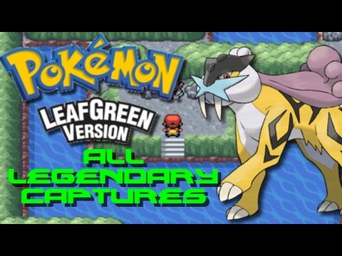 Pokemon Leaf Green: ALL Legendary Pokemon Locations!!! Pokemon Leaf Green: ALL Legendary Pokemon Locations!!!