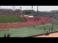 2019 第2回京都陸協記録会 男子4×100m 3組