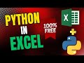 Use Python in Excel for FREE 🔥 | No Microsoft 365 Needed!