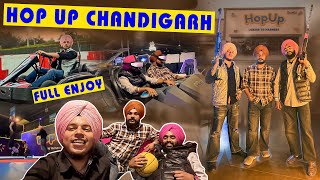 Full Enjoy 🤟🏻 | Hop  Up | ⛷️Trampoline Park | Chandigarh | 2024