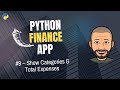 Flask Expense Tracker #9 – Show Total Expenses in Dashboard