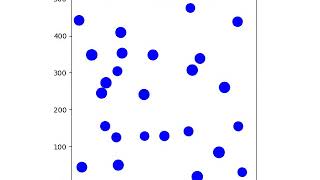 2D Elastic Collision Simulation in Python