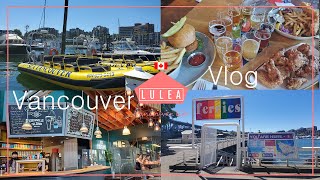 ENG]CANADA Vlog🇨🇦/Canada’s heat wave/Sea Sightseeing/GranvilleIsland/AquaBus/Brewing/Public Market