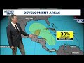 Tropical update: Watching spot in Caribbean that has chance for development