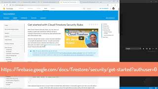 63 Update firebase security rules and env example file