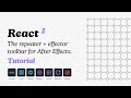 React 2 for After Effects Tutorial