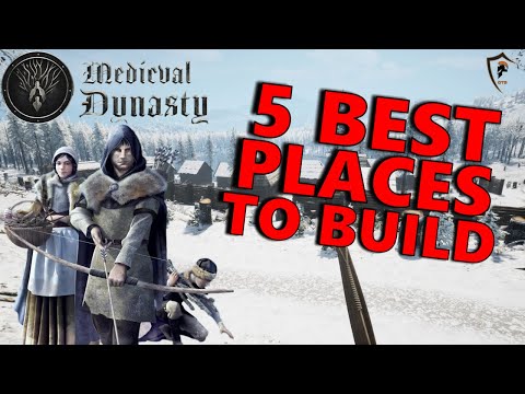 Five Best Spots To Build Your Settlement in Medieval Dynasty