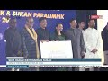 26 OKT 2024 – BERITA TGH HARI – SKIM HADIAH KEMENANGAN SUKAN ; BONNIE TERIMA IMBUHAN RM1.02 JUTA