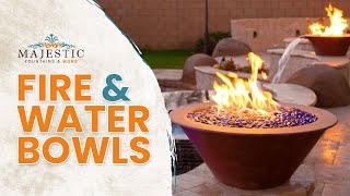 The Outdoor Plus Fire and Water Bowls