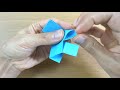 動く折り紙「さかだちニャンコ」action origami