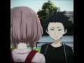 a silent voice edit thank you dido sad anime edit